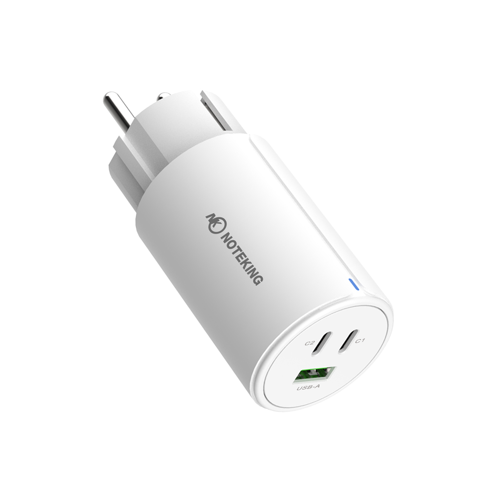 노트킹 GaN USB C타입 PD 65W 노트북 충전기 접지형 어댑터 케이블 NK-65GAN3 : 노트옵션
