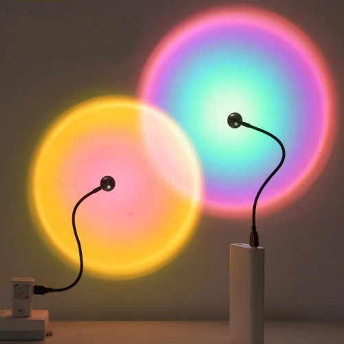 핸셀  캠핑 카페 감성 오로라 석양 일출 선셋 무드 USB LED 간접 조명 : 핸셀 HANDSEL