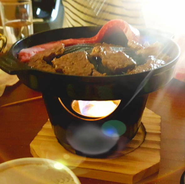 가정용 미니 화로 개인 일인 고체연료 일본식 세트 캠핑 고기 구이 불판 : 국민종합유통