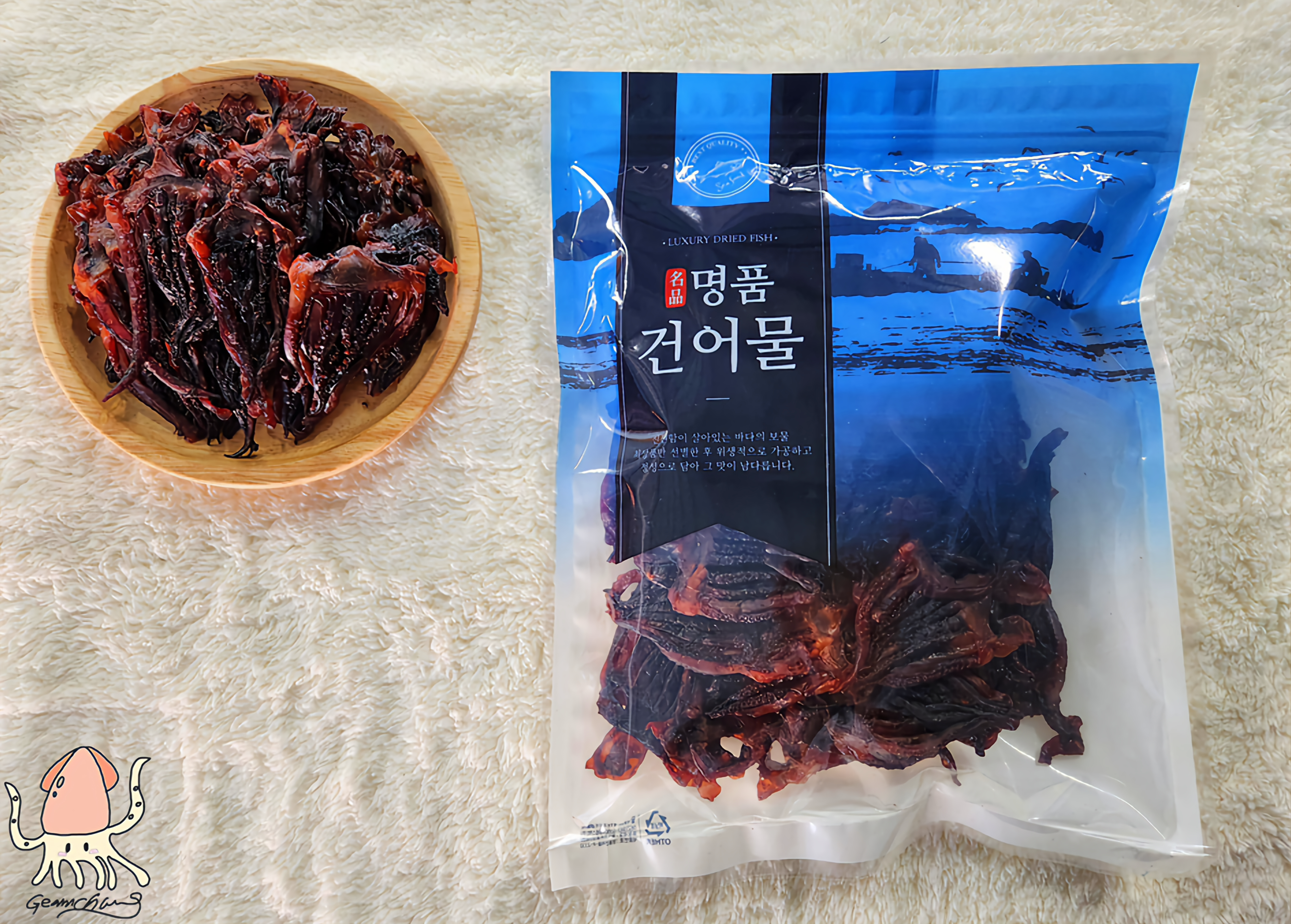 금창수산 까망숏다리 오징어 숏다리 300g : 금창수산