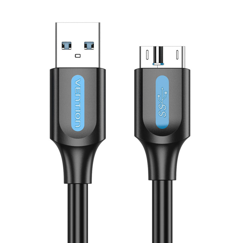 벤션 USB3.0 A to 마이크로B 외장하드 케이블 0.25M : 유그린스토어