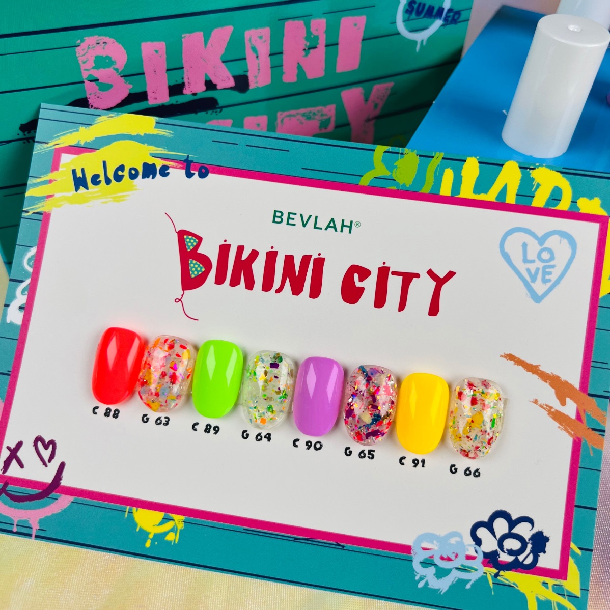 BIKINI CITY_비키니시티 8종 : 네일장터