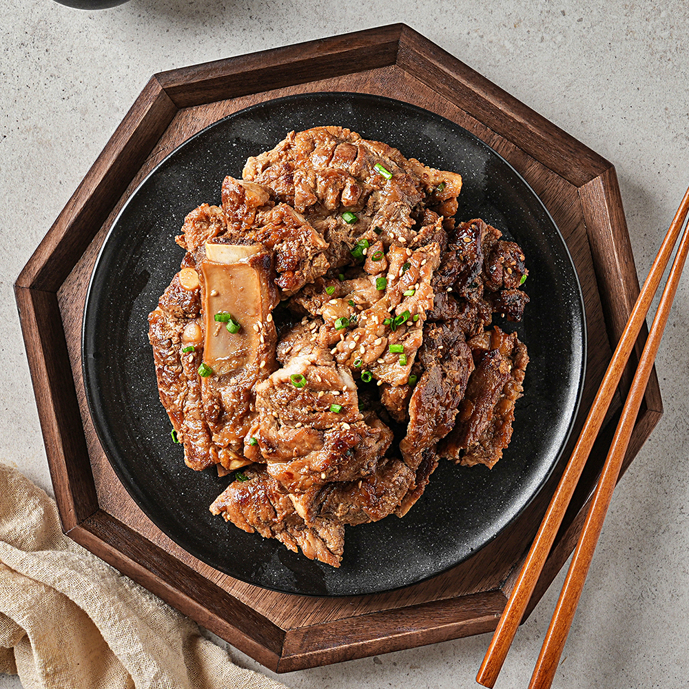 한땀갈비 수제 양념 돼지갈비 700g 숯불갈비 맛집 : 한땀푸드