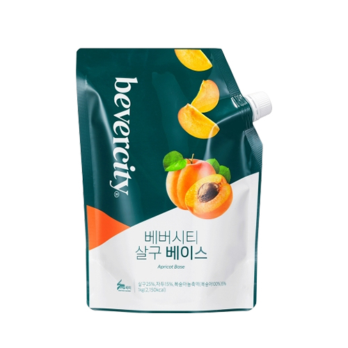 세미 베버시티 살구 베이스 1kg 과일베이스 : 고고커피 스토어