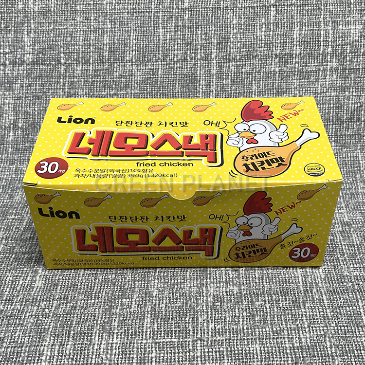 네모스낵 13g 1BOX 30개입 불고기맛 치킨맛 매콤한맛 : 그린플래닛