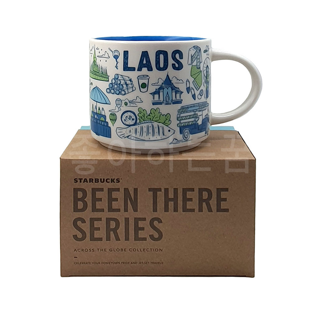 스타벅스 라오스 빈 데어 시리즈 LAOS BEEN THERE SERIES 컬렉션 머그 414ml/스타벅스 해외 한정판 : 좋아하는꿈