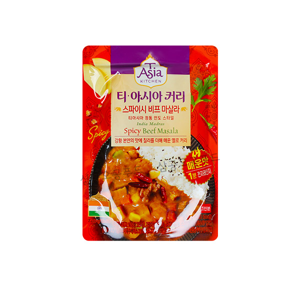 티아시아커리 스파이시비프 마살라 커리 170g : 삼공오공 푸드