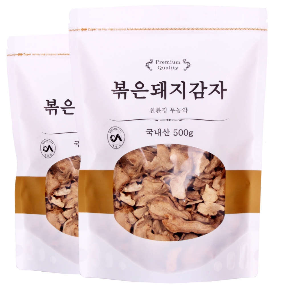 대풍이네 볶은 돼지감자차 500g+500g : 대풍이네