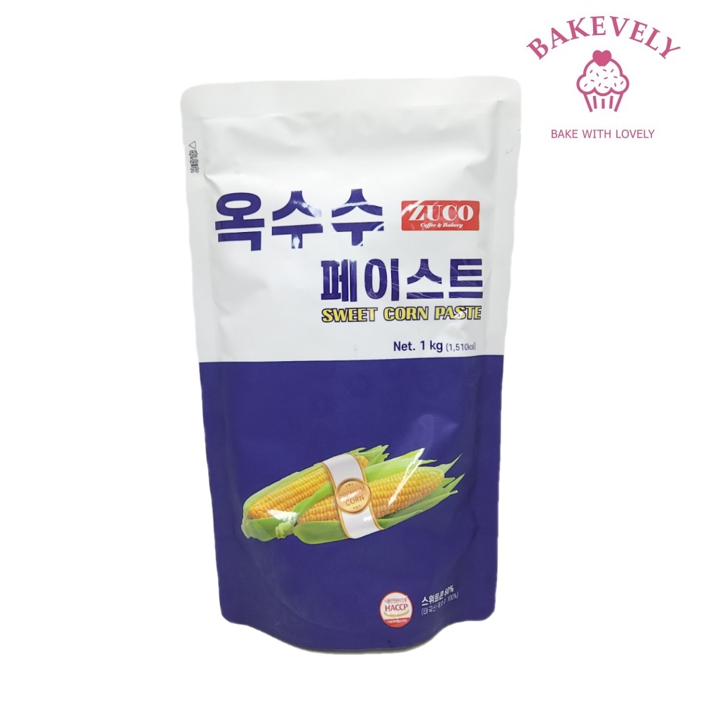 신광 옥수수 페이스트 1KG 스위트콘 옥수수라떼 : 베이크블리