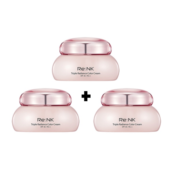 리엔케이 빛크림4 트리플 래디언스 컬러크림45ml x 3개 : 비뷰티풀