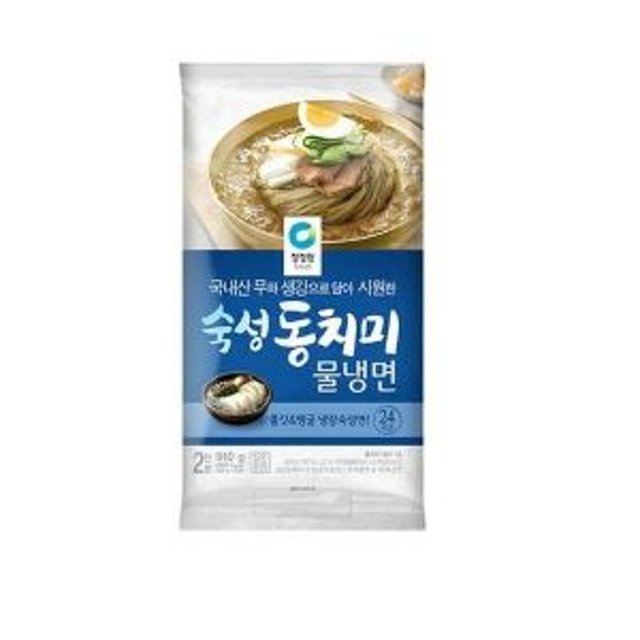청정원 숙성동치미 물냉면 2인분 910g : 비젼종합유통