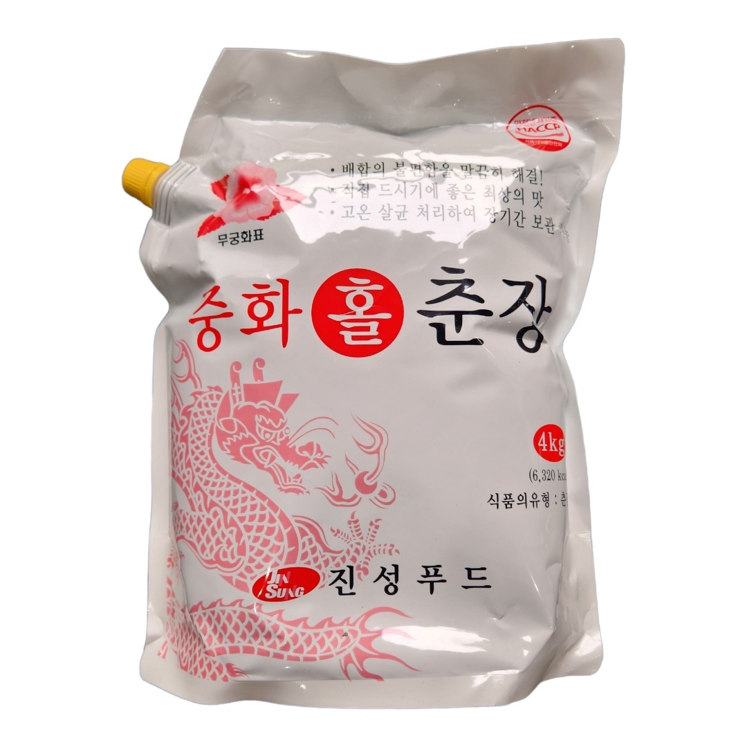 진성푸드 중화홀춘장 4kgx3개 대용량 업소용 : 어썸 키친