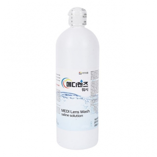 메디렌즈 식염수 500ml 메디렌즈 워시 : 다올오피스