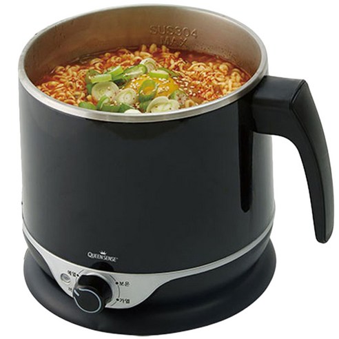 키친아트 멀티쿠커 미니 전기냄비 스텐 멀티포트 캠핑 라면포트 1.7L : GAZO