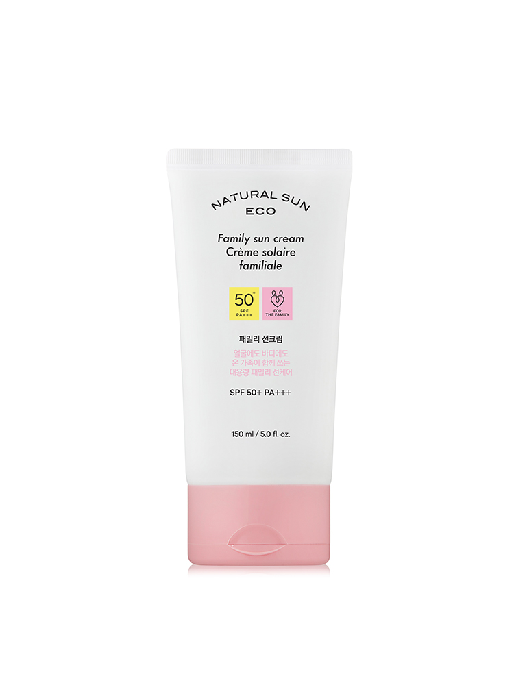더페이스샵 내추럴선 에코 패밀리 선 150mL (SPF50+ PA+++) : 더페이스샵 본사직영점