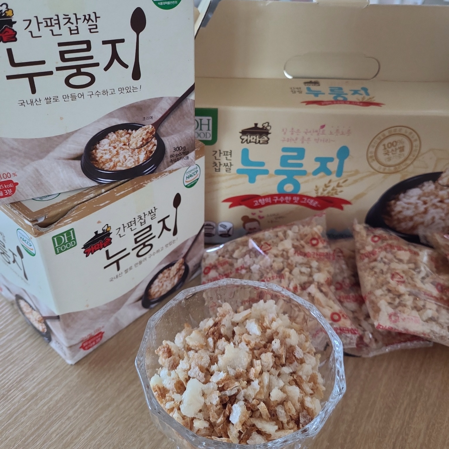 대한식품 가마솥 간편 찹쌀 누룽지 60g 10입 : 날아라빅스타