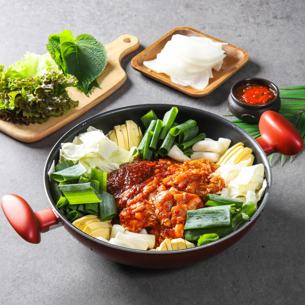 박가미닭갈비 양념 춘천 닭갈비 맛집 택배 캠핑 요리 음식 : 박가미닭갈비