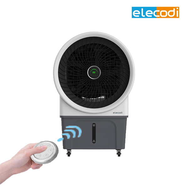 일렉코디 산업용 이동식 대형냉풍기 EAC-E800 / 리모컨 냉선풍기 공업용 업소용 공장 에어컨 선풍기 : 더비티