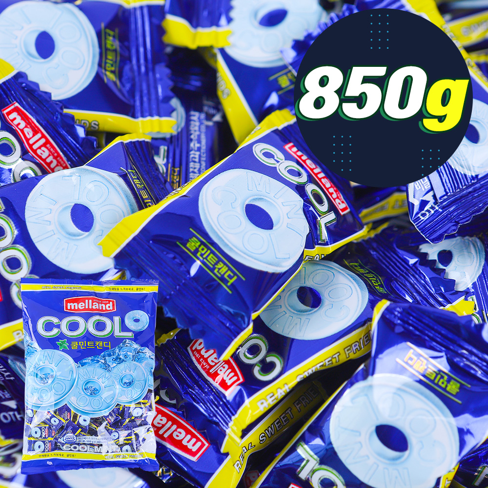 멜랜드 쿨민트 박하사탕 민트 쿨링캔디 민트맛박하향, 850g, 1개 : 존맛천국