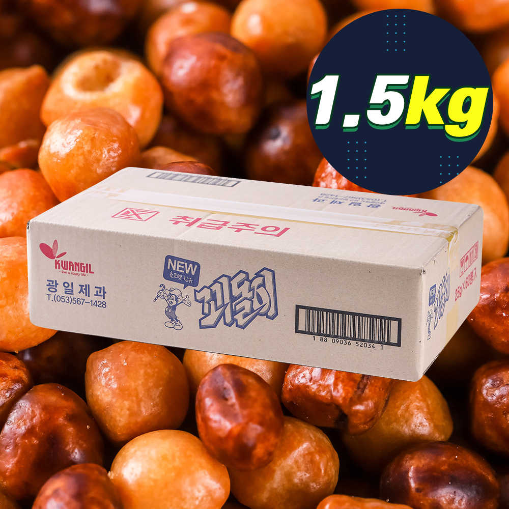 불량식품 대용량 꾀돌이 과자 25g 60입 : 존맛천국