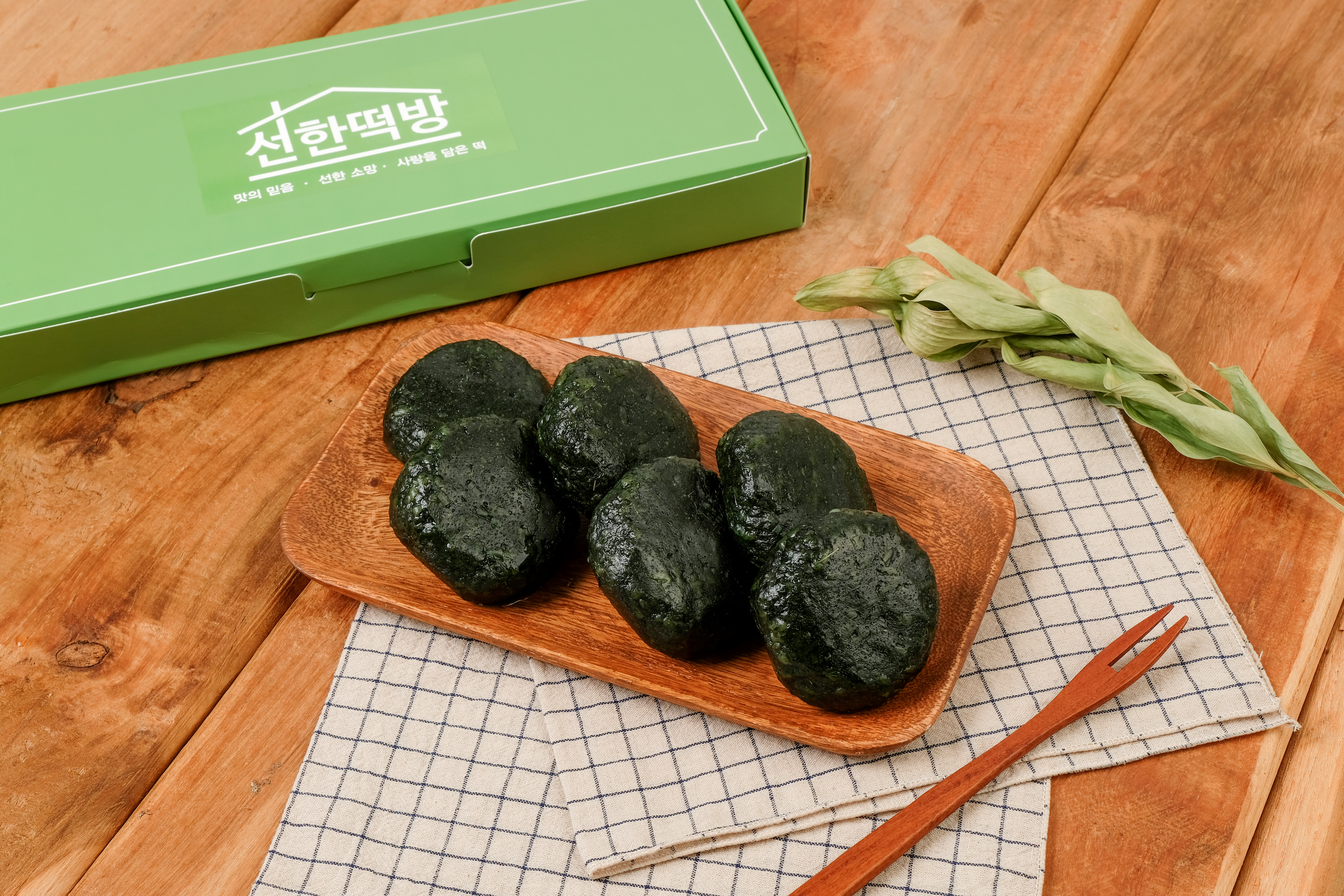 선한밥알쑥떡(앙금) : 선한떡방