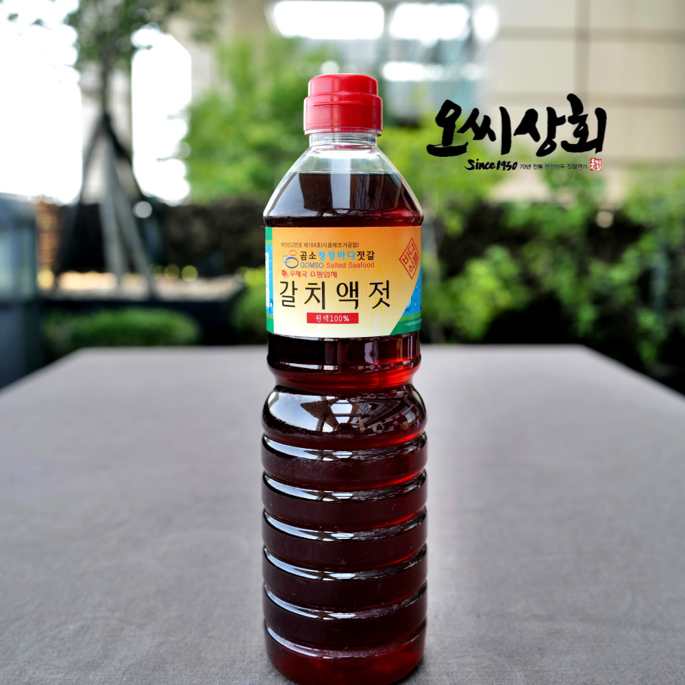국내산 액젓 BEST 4종 모음 홍게 까나리 갈치 추자멸치 900ml 1kg : 오씨상회
