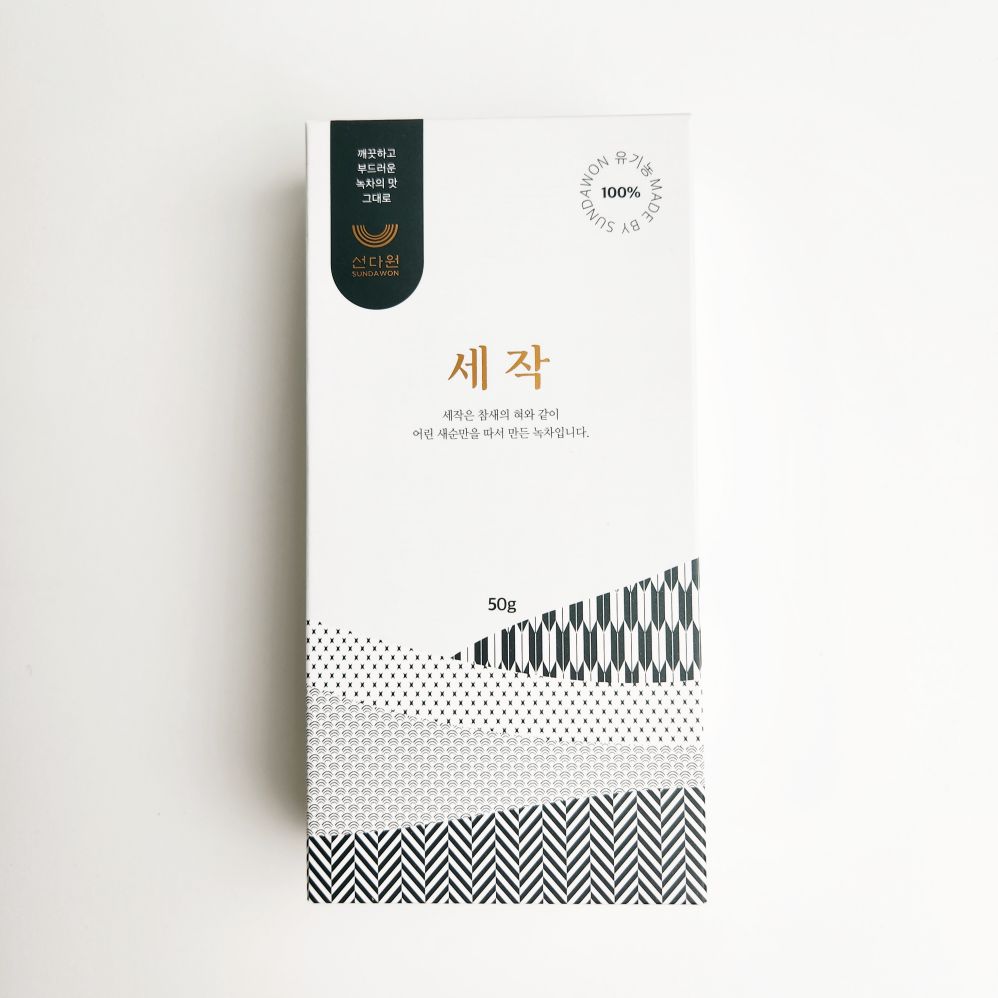 선다원 녹차 세작 50g 유기농 보성녹차 TEA 차종류 작설차 : 보성녹차선다원