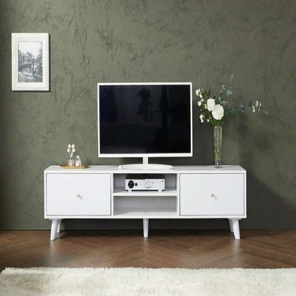 고급 티비다이 거실장 모던 인테리어 TV 선반 수납 거치대 다리 탈부착 : BASIC STORE