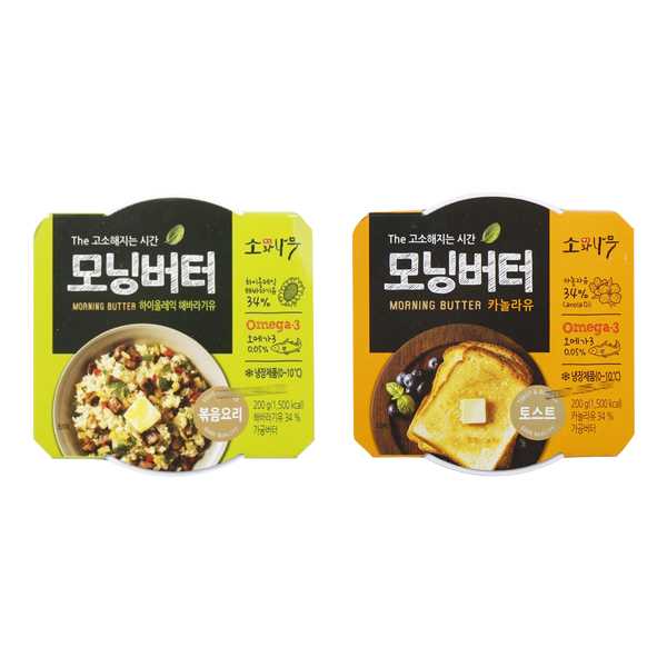 동원 모닝버터 200g 해바라기유 2개 + 카놀라유 2개 : 성지에프엔비