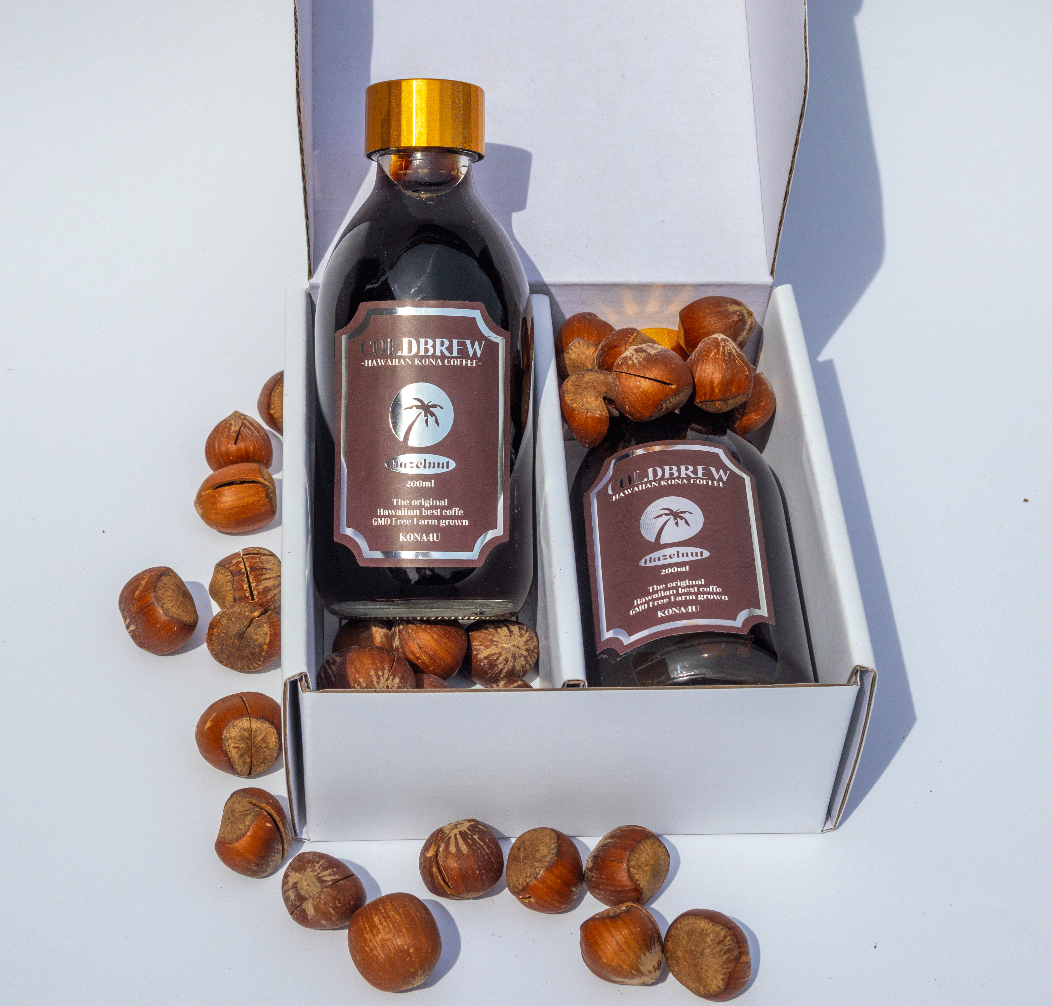 코나포유 하와이 코나커피 콜드브루 헤이즐넛 200ml x 2 : 코나포유