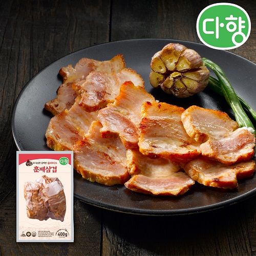 다향 훈제삼겹 슬라이스 400g x 3팩 : 포레스트그룹코리아