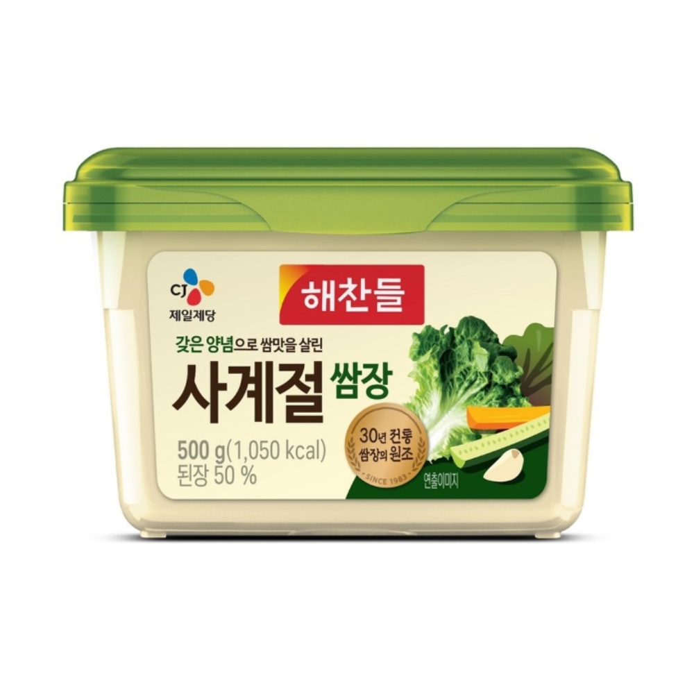 CJ)해찬들 사계절쌈장 500g : 미종합유통