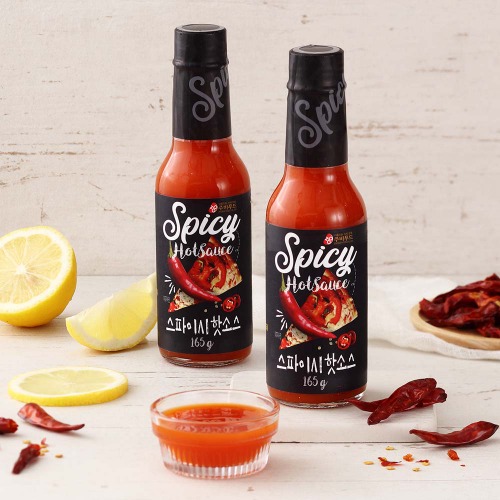 주비푸드 스파이시 핫소스 165g x 20개 : 그린푸드마켓
