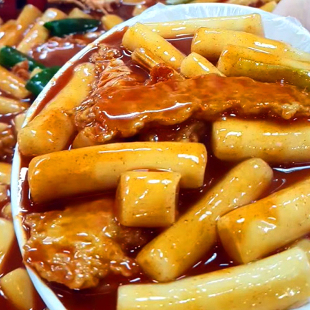 방촌시장원조떡볶이 대구명물 납작만두 밀키트 즉석 옛날 밀떡 국물 떡복이 : 플렌틴즈