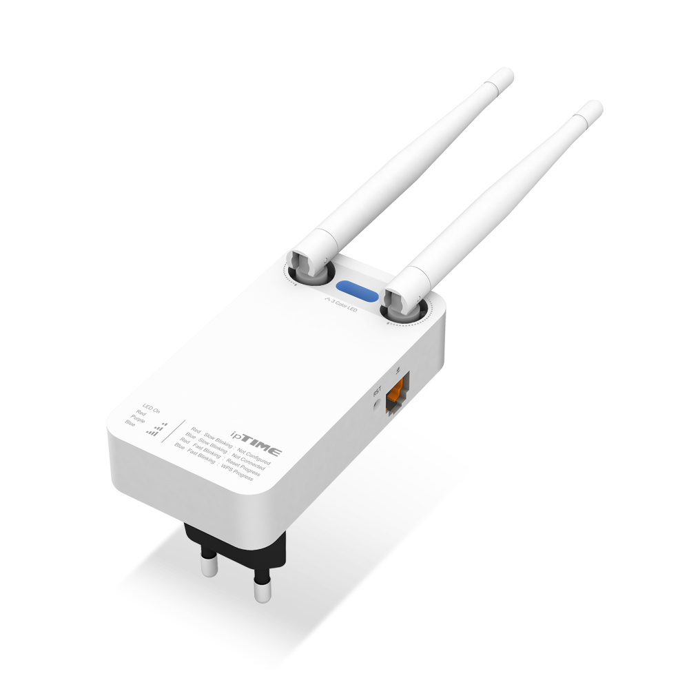 ipTIME 무선공유기 AP 와이파이 무선랜 증폭기 확장기 EXTENDER-N300 : 원캠
