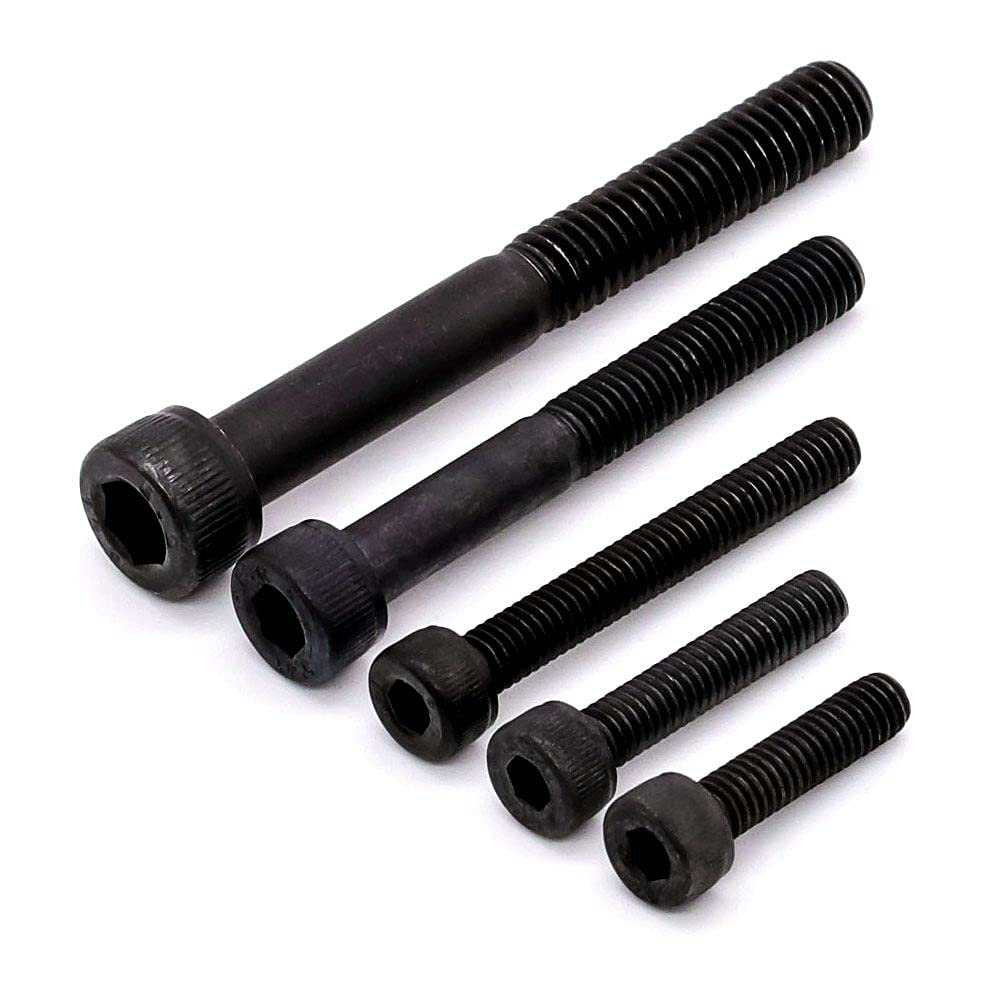 SCM 유두 렌치볼트 육각머리 고장력 특강 고강도 검정 나사 규격 M3 10mm : 굿나잇몰