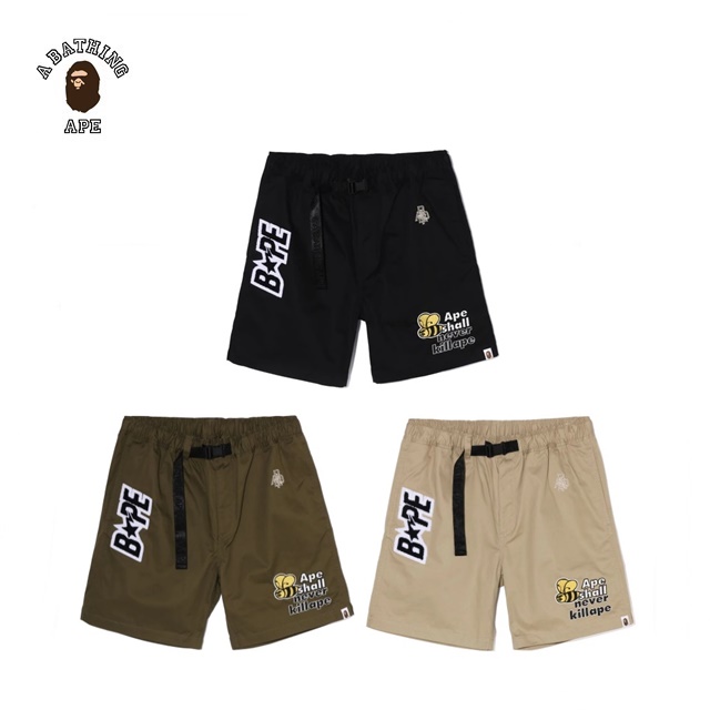 베이프 멀티 모티프 이지 숏 팬츠 MULTI MOTIF EASY SHORTS : 파레트도쿄
