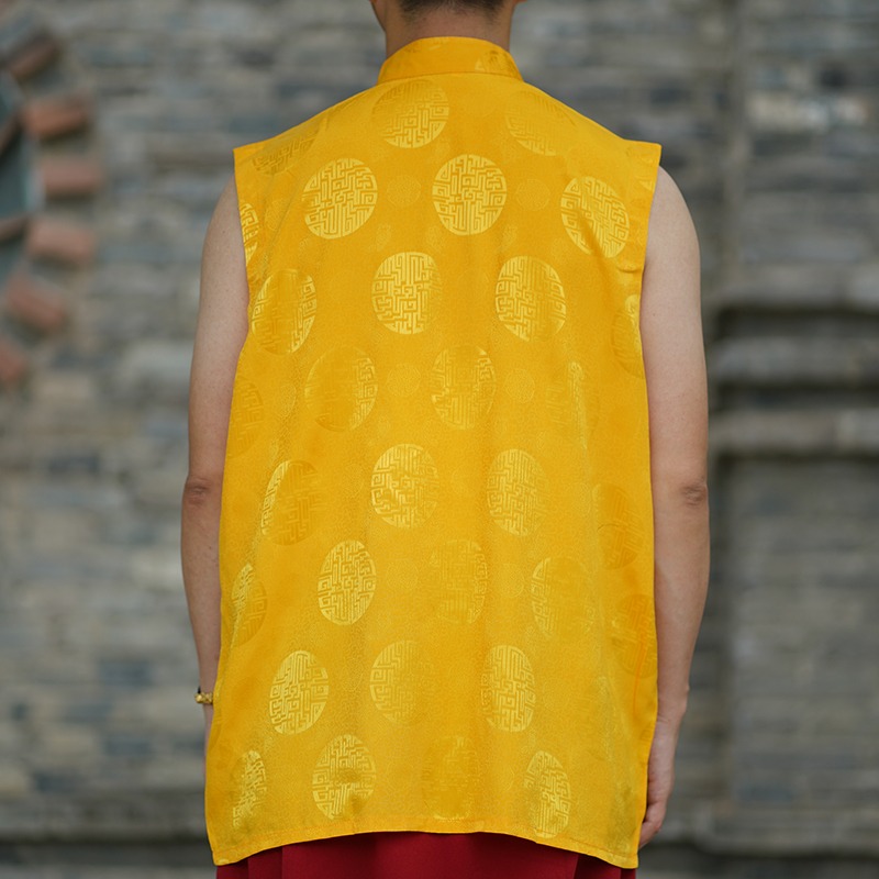 스님 절복 승복  여름 라마승복 모조 실크 조끼 장족장전 스님 사부 : 티핑마켓