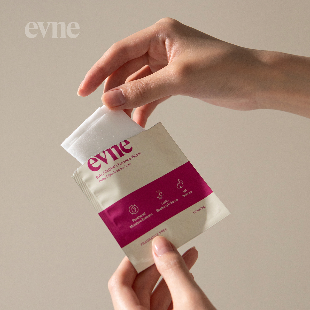 이브네 밸런싱 여성청결 티슈 15매입 : evne