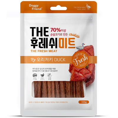 첼시 더 후레쉬미트 오리 져키 100g : 유리펫