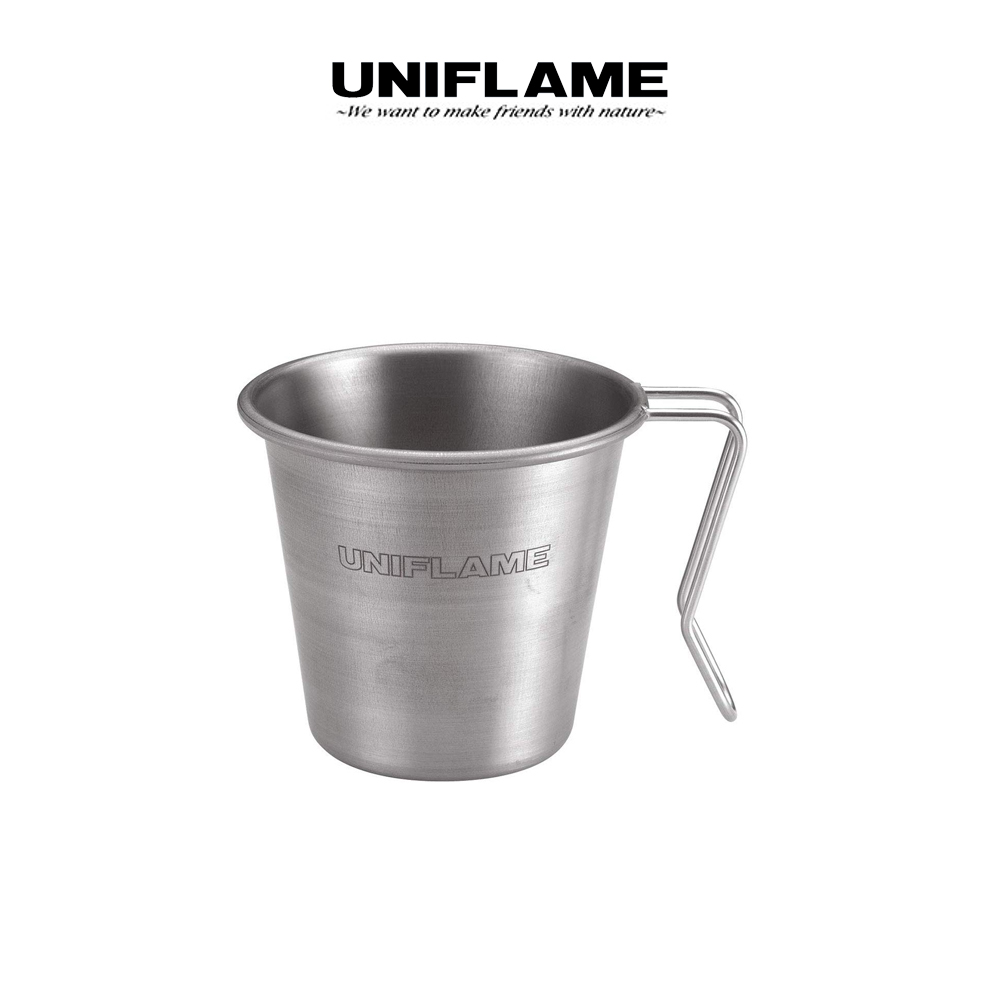 유니프레임 스태킹 티타늄 머그 컵 350ml 캠핑 백패킹 머그컵 커피잔 666104 : 산이좋은사람들