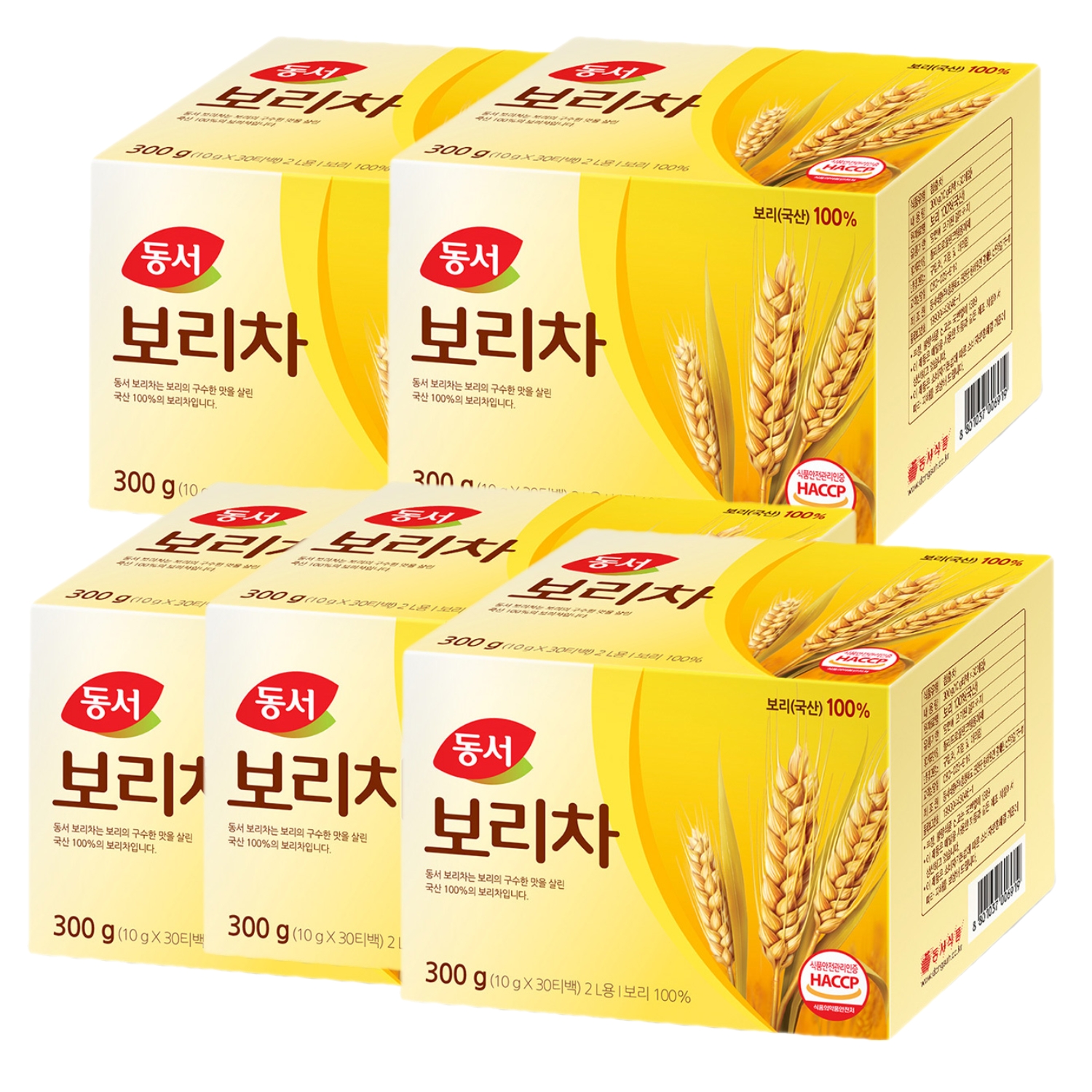 동서 보리차 300g(30T) x 5개 : 캔톡톡