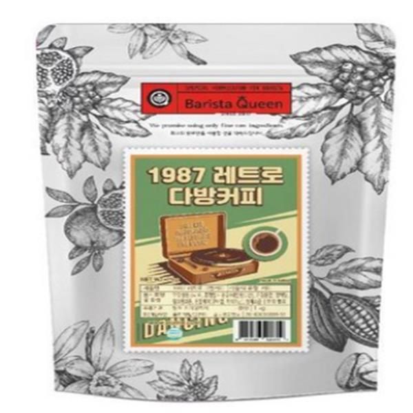 바리스타퀸 1987 레트로 다방커피 파우더 : 오픈마켓스토어