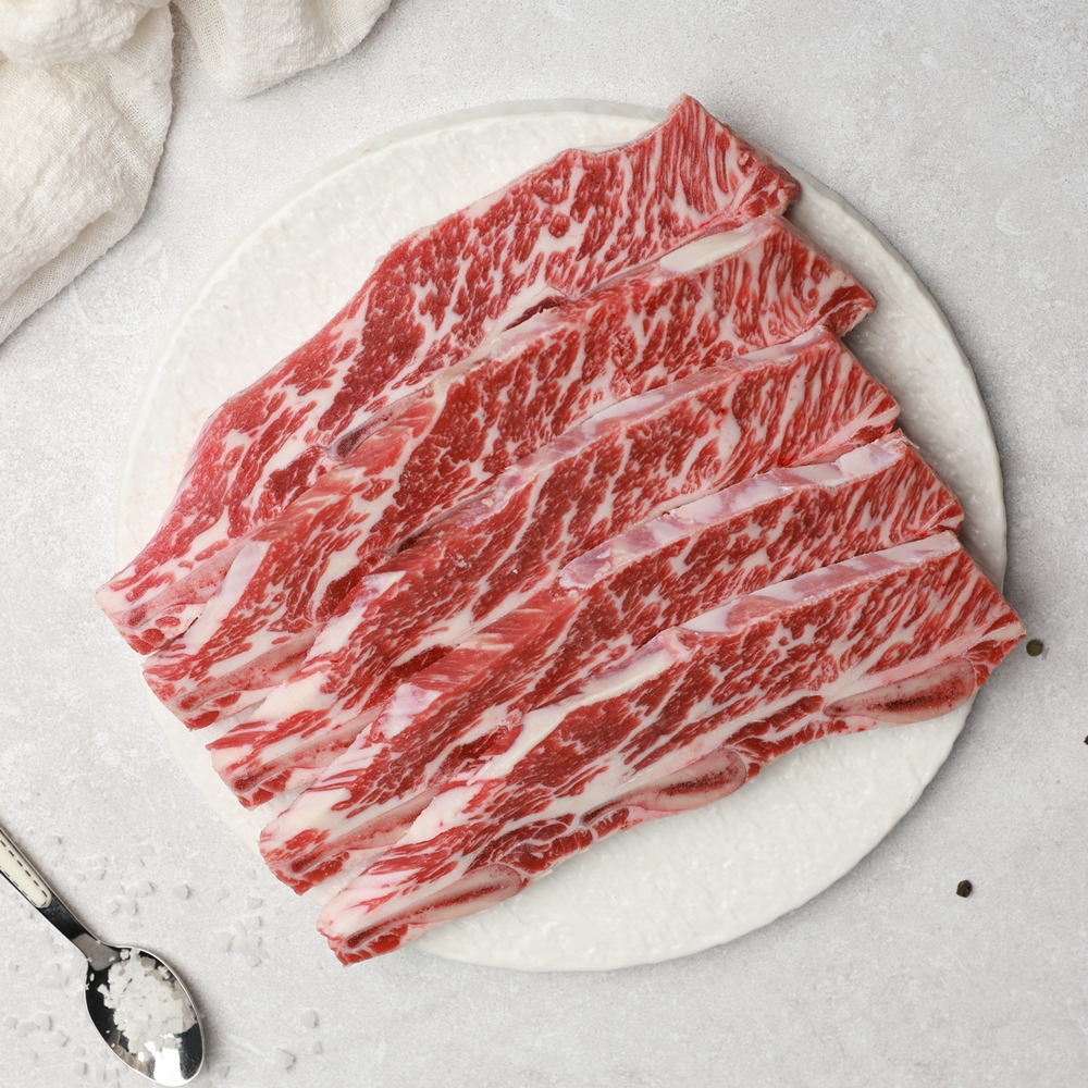꽃갈비 la갈비 소갈비 1kg 구이용 찜용 고기 냉동 호주산 미국산 : 미트충전소