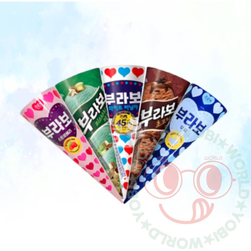 요비월드 부라보 콘 5종 24개 얼음과자 아이스크림벌크 학교간식 : 요비월드
