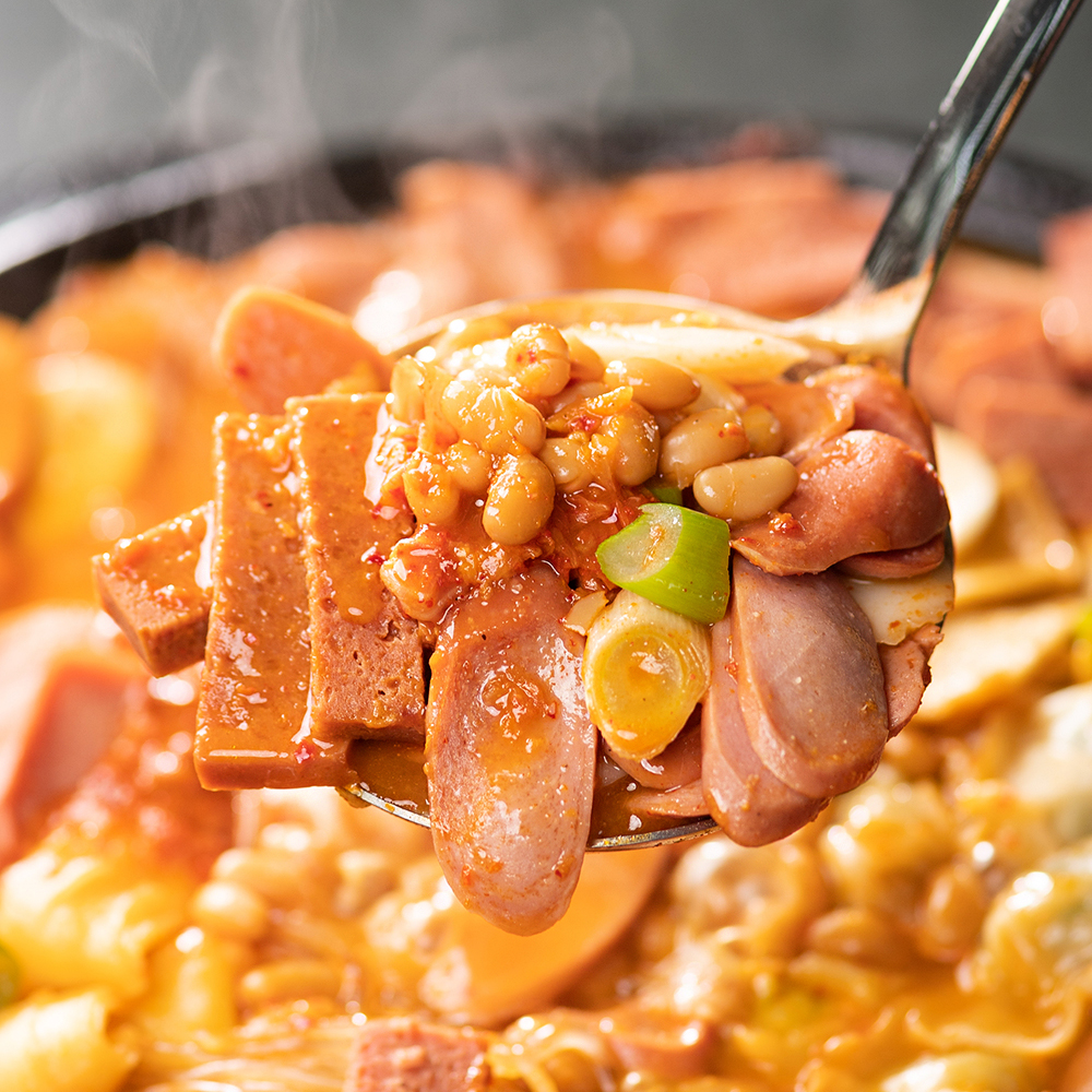 대한민국농수산 햄폭탄 부대찌개 밀키트 : 대한민국농수산