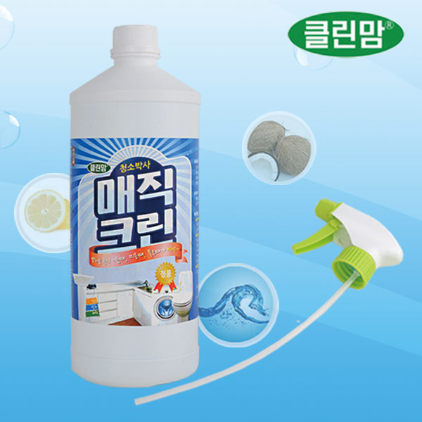 실내화마트 클린맘 매직크린 1L : 실내화마트
