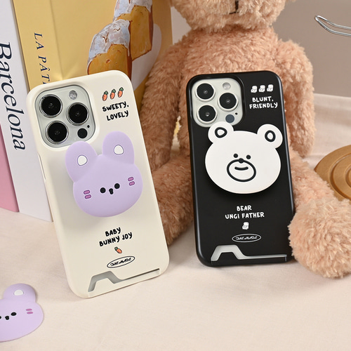 [SET 상품] 더메이드 조이&웅이아부지 카드수납 하드케이스 + 패치톡 : 티엠주식회사 - 더메이드