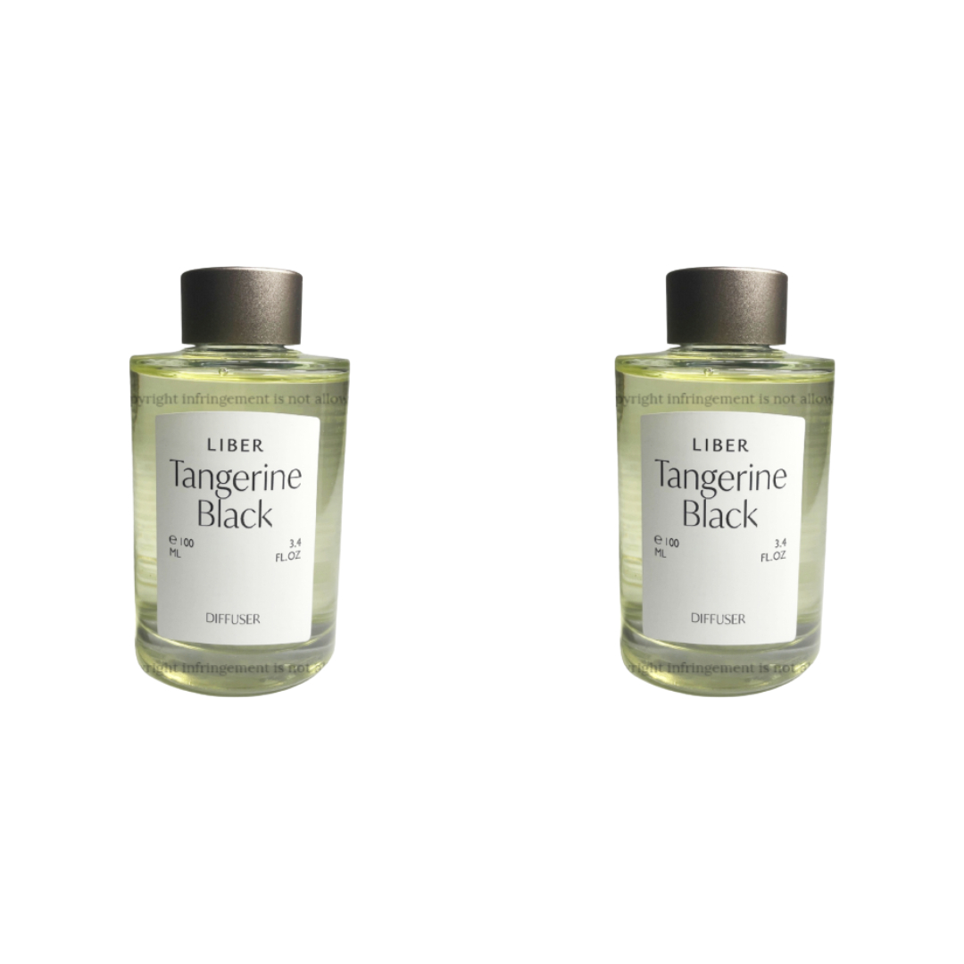 리베르 디퓨저 탠저린 블랙 실내 방향제 화장실 2개 100ml : 브라우저룸