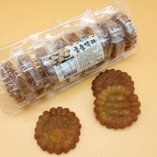 정우식품 궁중약과 300g(8개입) 줄약과 : 싸군과자몰